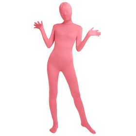 Gibz Catsuit Açık Pembe Tek Parça Spor Jimnastik Erkek Tulum