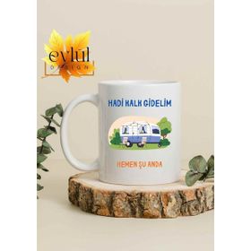 Gidelim Yazılı Baskılı Kupa