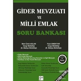 Gider Mevzuatı ve Milli Emlak Soru Bankası - Fazlı Emektar Mert Ümit Aslan