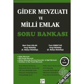 Gider Mevzuatı ve Milli Emlak Soru Bankası - Fazlı Emektar Mert Ümit Aslan