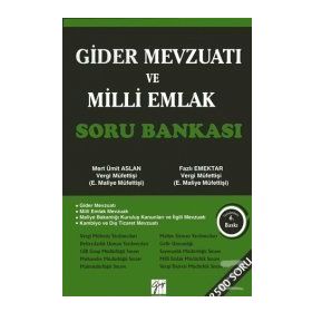 Gider Mevzuatı ve Milli Emlak Soru Bankası - Fazlı Emektar Mert Ümit Aslan