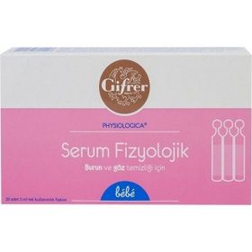 Gifrer Physiologica 20 Flakon Serum Fizyolojik