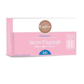 Gifrer Serum Fizyolojik 5 ml x 40 Flakon Takviye Edici Gıda