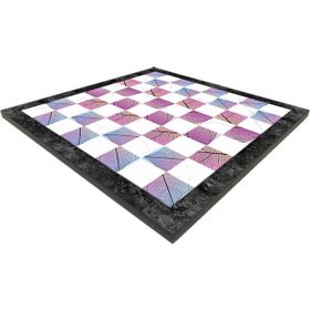 Gift Home Sadece Tahta İsteyene 37x37 cm Orta Boy Bahar Desenli MDF Ahşap Satranç Tahtası