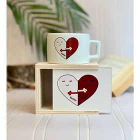 Gift Moda Best Friends Forover Tasarımlı Kutulu Kupa