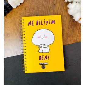 Gift Moda Ne Biliyim Ben Tasarımlı Konuşan Ajanda