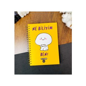 Gift Moda Ne Biliyim Ben Tasarımlı Konuşan Ajanda