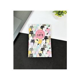 Gift Moda Sevimli Kedi Tasarımlı Lastikli Defter