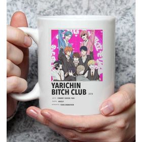 Gift Moda Yarichin Bitch Club Anime Tasarımlı Kupa Bardak