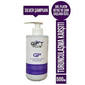 Gift Plus Silver 500 ml Mor Pigment Şampuan
