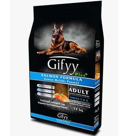 Gifyy 15 KG Premium Somonlu Köpek Maması