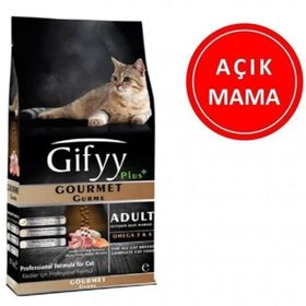 Gifyy Somon ve Tavuk Etli Gurme 1 kg Açık Kedi Maması
