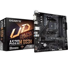 Gigabyte A520MDS3H DDR4 4733 Oc HDMI M.2 Matx Am4 Anakart