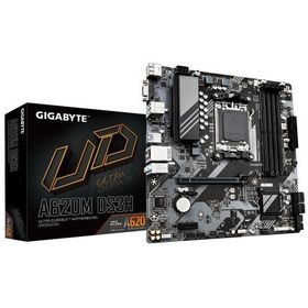 Gigabyte A620M-DS3H A620 Soket AM5 DDR5 6400MHz O.C M.2 mATX Anakart
