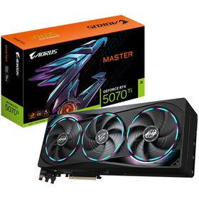 Gigabyte Aorus GeForce RTX 5070 Ti Master GV-N507TAORUS M-16GD 16GB GDDR7 Ekran Kartı