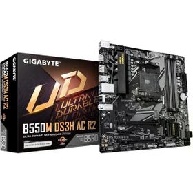 Gigabyte B550M DS3H AC R2 Wi-Fi AMD AM4 DDR4 Micro ATX Anakart