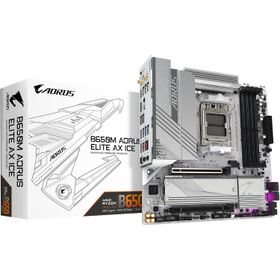 Gigabyte B650M Aorus Elite AX ICE AMD AM5 DDR5 Micro ATX Anakart