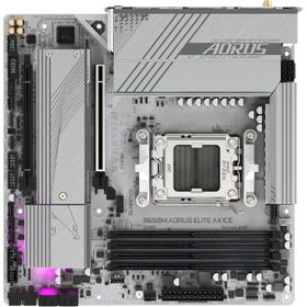 Gigabyte B650M Aorus Elite AX ICE AMD AM5 DDR5 Micro ATX Anakart