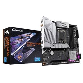 Gigabyte B760M Aorus Elite Ax Intel LGA1700 Soket 7600 Mhz Oc Matx Anakart