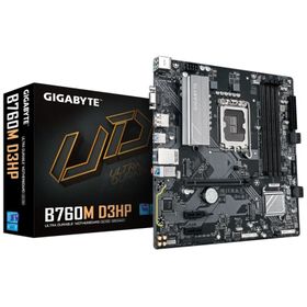 Gigabyte B760M D3HP Wifi6 DDR5 5600 Mhz OC M.2 VGA-HDMI-DP PCIE 4.0 1700P Matx Anakart
