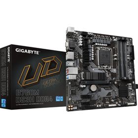 Gigabyte B760M DS3H 1.0 4xDDR4 2xM.2 2xDP HDMI VGA 12-13-14. Nesil LGA1700 Soket Anakart