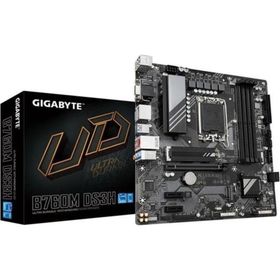 Gigabyte B760M DS3H DDR5 7600 Mhz OC M.2 VGA-HDMI-DP-USB-C PCIE 4.0 1700P Matx Anakart