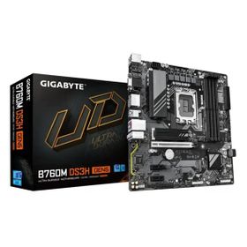 Gigabyte B760M DS3H DDR5 7600 Mhz OC M.2 VGA-HDMI-DP-USB-C PCIE 4.0 1700P Matx Anakart