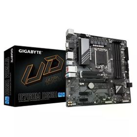 Gigabyte B760M DS3H DDR5 7600 Mhz OC M.2 VGA-HDMI-DP-USB-C PCIE 4.0 1700P Matx Anakart