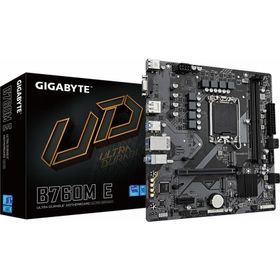 Gigabyte B760M E DDR5 7200 Mhz OC M.2 VGA-HDMI-DP PCIe 4.0 1700P mATX Anakart