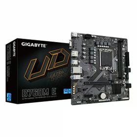 Gigabyte B760M E DDR5 7200 Mhz OC M.2 VGA-HDMI-DP PCIe 4.0 1700P mATX Anakart