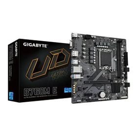 Gigabyte B760M E DDR5 7200 Mhz OC M.2 VGA-HDMI-DP PCIe 4.0 1700P mATX Anakart