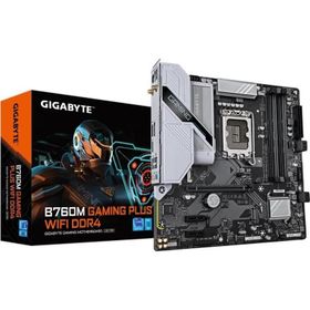 Gigabyte B760M Gaming Plus WiFi Intel LGA1700 DDR4 Micro ATX Anakart