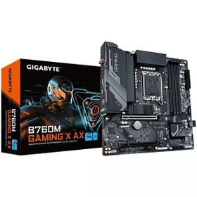 Gigabyte B760M Gaming X AX DDR5 Wi-Fi 6E Intel LGA1700 Micro ATX Anakart