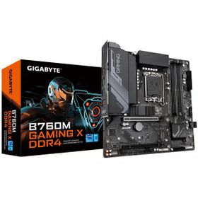 Gigabyte B760M Gaming X DDR4 5333 Mhz OC M.2 HDMI-DP PCIE 4.0 1700P Matx Anakart