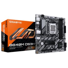 Gigabyte B840M DS3H 8200 Mhz M.2 AM5 mATX Anakart