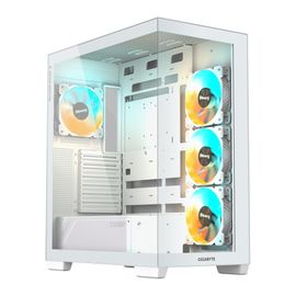 Gigabyte C500 Panoramic Stealth Ice GB-C500PI ST ARGB Fanlı Beyaz ATX Gaming Bilgisayar Kasası