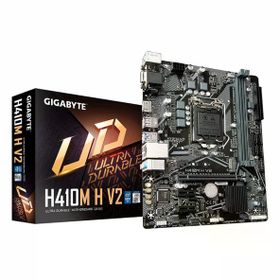 Gigabyte H410M H V2 DDR4 2933 Mhz OC M.2 VGA-HDMI PCIE 3.0 1200P Matx Anakart