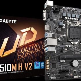 Gigabyte H510M H V2 1.0 3200MHz 2xDDR4 M.2 D-SUB HDMI 10-11. Nesil LGA1200 Soket Anakart
