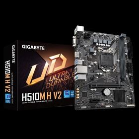 Gigabyte H510M H V2 1.0 3200MHz 2xDDR4 M.2 D-SUB HDMI 10-11. Nesil LGA1200 Soket Anakart