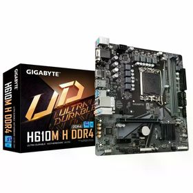 Gigabyte H610M H DDR5 Intel LGA1700 Micro ATX Anakart