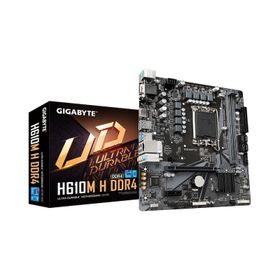 Gigabyte H610M H Intel H610M Soket 1700 DDR4 3200 Mhz Matx Anakart