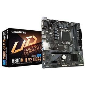 Gigabyte H610M H V2 DDR4 Intel LGA1700 Micro ATX Anakart