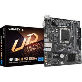 Gigabyte H610M H V3 DDR4 3200 Mhz OC M.2 VGA-HDMI PCIE 4.0 1700P Matx Anakart