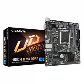 Gigabyte H610M H V3 DDR4 3200 Mhz OC M.2 VGA-HDMI PCIE 4.0 1700P Matx Anakart