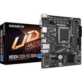 Gigabyte H610M S2H V3 DDR4 Intel H610 With 6+1+1 Hybrid Phases Digital VRM Design PCIe Anakart