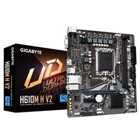 Gigabyte S2H H610M Lga 1700 Soket Ddr5 Bellek 5600 Mhz Pcıe 4.0 Hdmı Micro Atx Intel Uyumlu Anakart