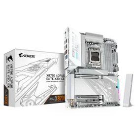 Gigabyte X870E Aorus Elite X3D ICE WIFI7 AMD AM5 DDR5 ATX Anakart