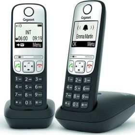 Gigaset A690 Duo Siyah 2 Ahizeli Handsfree DECT Telsiz Telefon