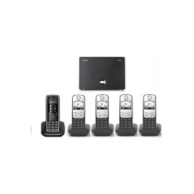 Gigaset C550-A690 Analog ve IP 5 Dahili Dect Telsiz Kablosuz Telefon Santrali