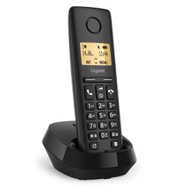 Gigaset Pure 100 Siyah DECT Kablosuz Telsiz Telefon